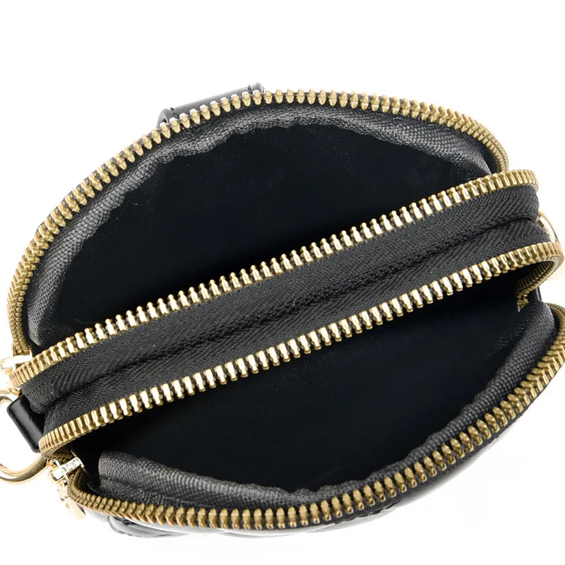 Clutch Bag Ladies High Leather Small Phone Bag Shoulder Crossbody Bags