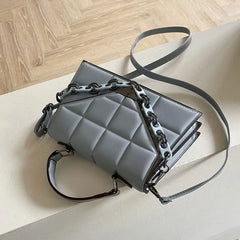 Women's Pu Leather Flap Shoulder Bag Classic Crossbody