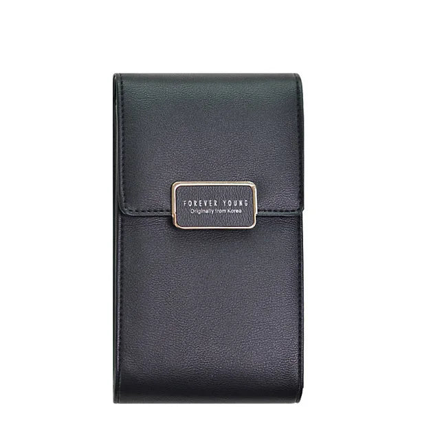 Mini Crossbody Shoulder Bag Women Cell Phone Pocket Ladies Purse Clutch Leather