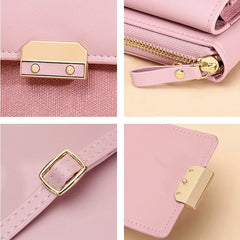 Soft PU Leather Crossbody Bag Small Phone Purse Shoulder Bags Mini Daily Use Bag
