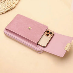 Soft PU Leather Crossbody Bag Small Phone Purse Shoulder Bags Mini Daily Use Bag