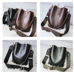 Women's Stone Joker Handbags Portable Casual Tide Fashionable