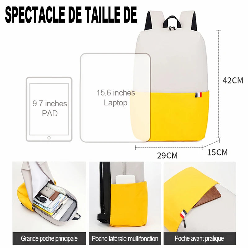 Waterproof Computer Backpack Men Women Travel Bag