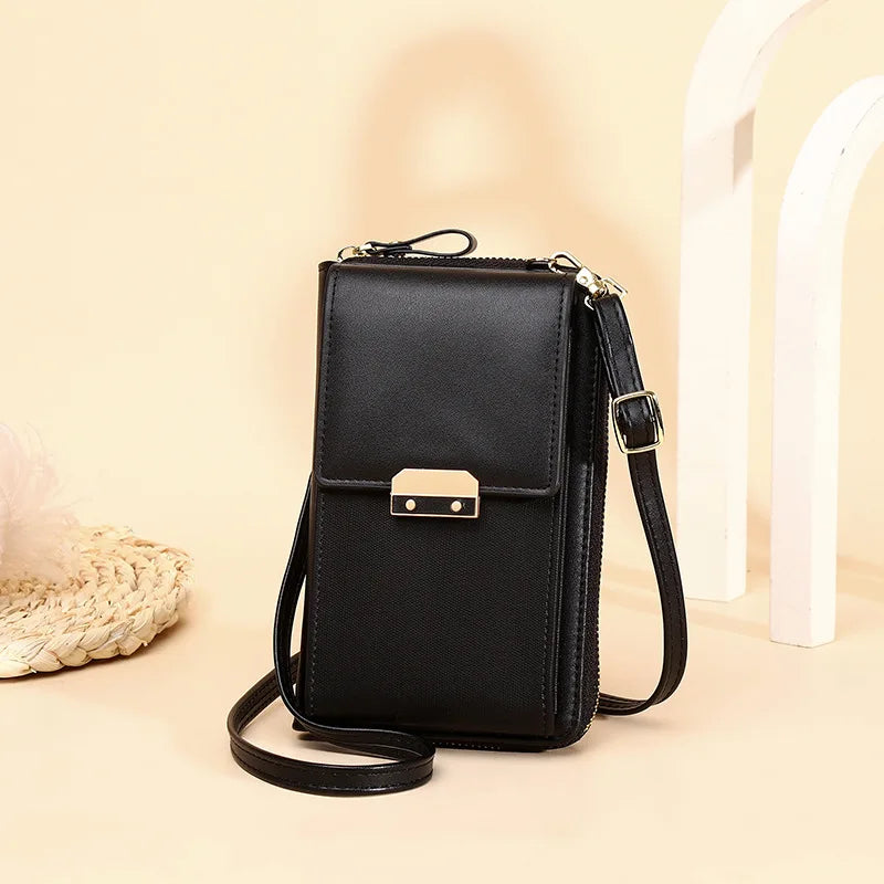 Women's Small Leather Shoulder Bag Crossbody Purse