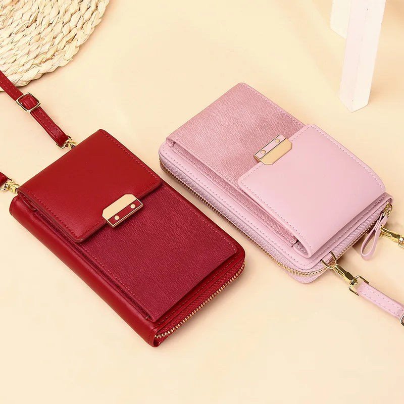 Women's Small Leather Shoulder Bag Crossbody Purse