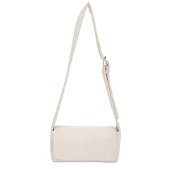 Corduroy Crossbody Bag Casual Purse Square Flip Shoulder Handbag for Women