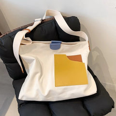 Canvas Top Handle Crossbody Bag Large Hobo Cloth Handbags