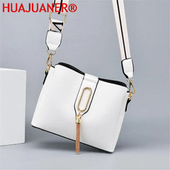Leather Crossbody Bag for Women Messenger Handbag