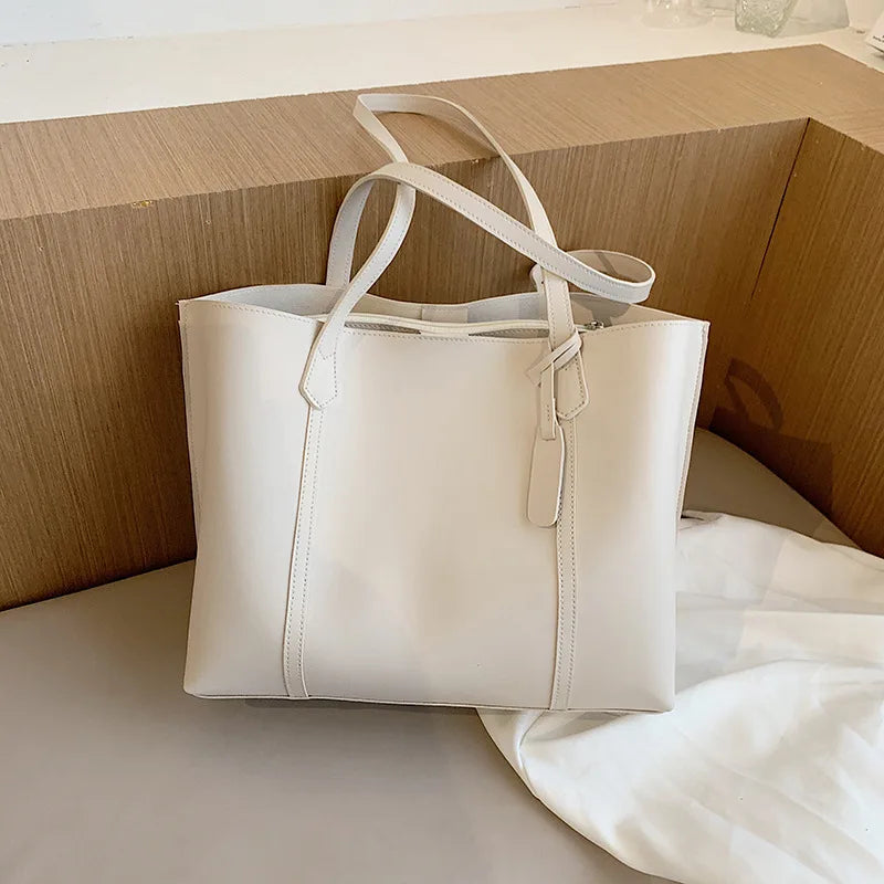 Vintage Shoulder Bag Large Capacity Tote Purse