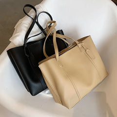 Vintage Shoulder Bag Large Capacity Tote Purse