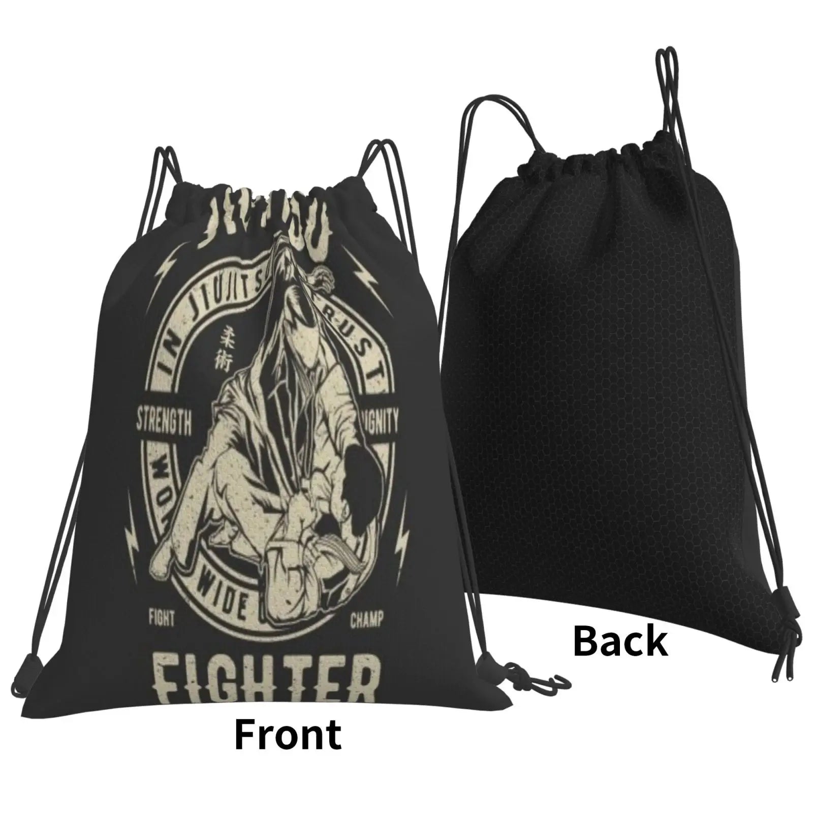 BJJ 5 Backpacks Shoe Bags Rope Bag Women'S Backpack Bags