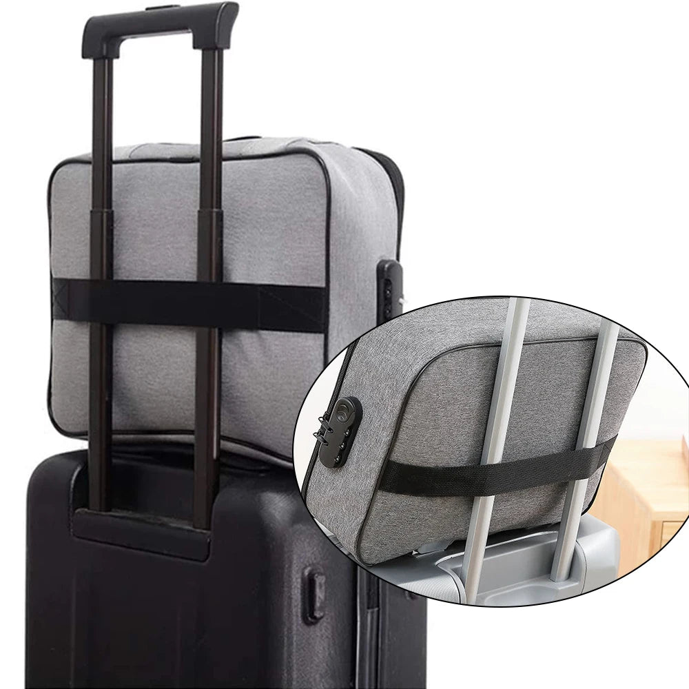 Briefcase Tote Documents Organizer File Lockbox Security