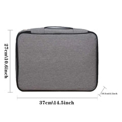 Briefcase Tote Documents Organizer File Lockbox Security