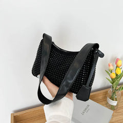 Colorful Diamond Western Small Square Bag for Women