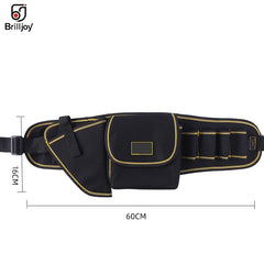 Waist Pack Hardware Waist Tool Storage Bag with Belt
