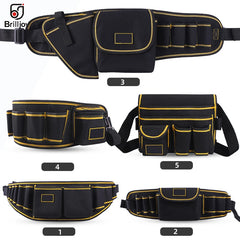 Waist Pack Hardware Waist Tool Storage Bag with Belt