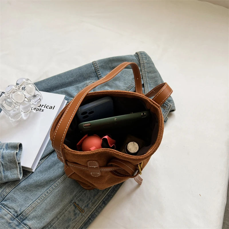 Women's Leather Shoulder Bag Crossbody Handbag Tote Messenger Bag