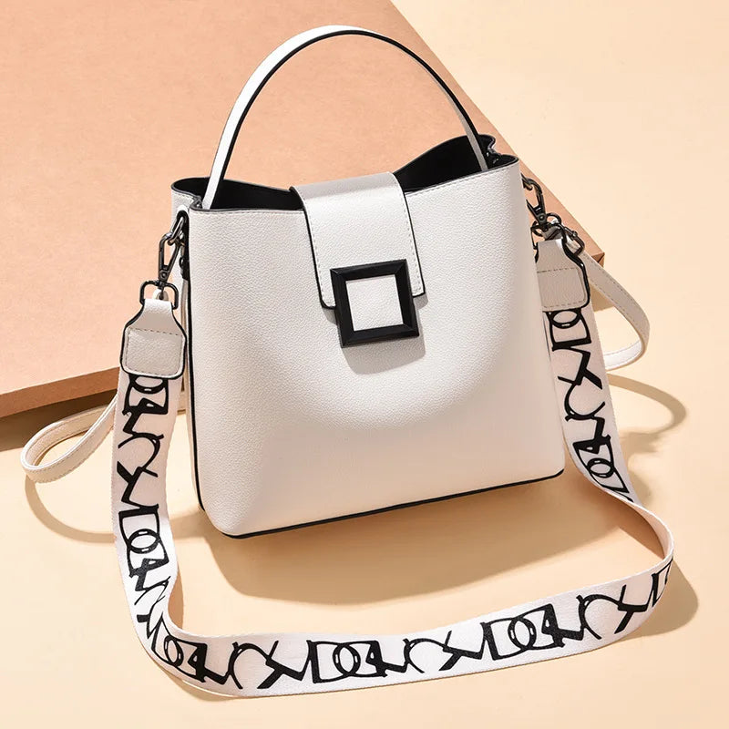 Printed Shoulder Bag for Women Spring Autumn Winter