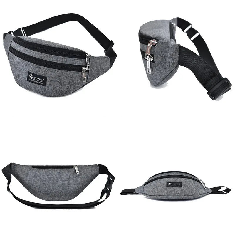 Waterproof Crossbody Fanny Pack Hip Bag for Men Women