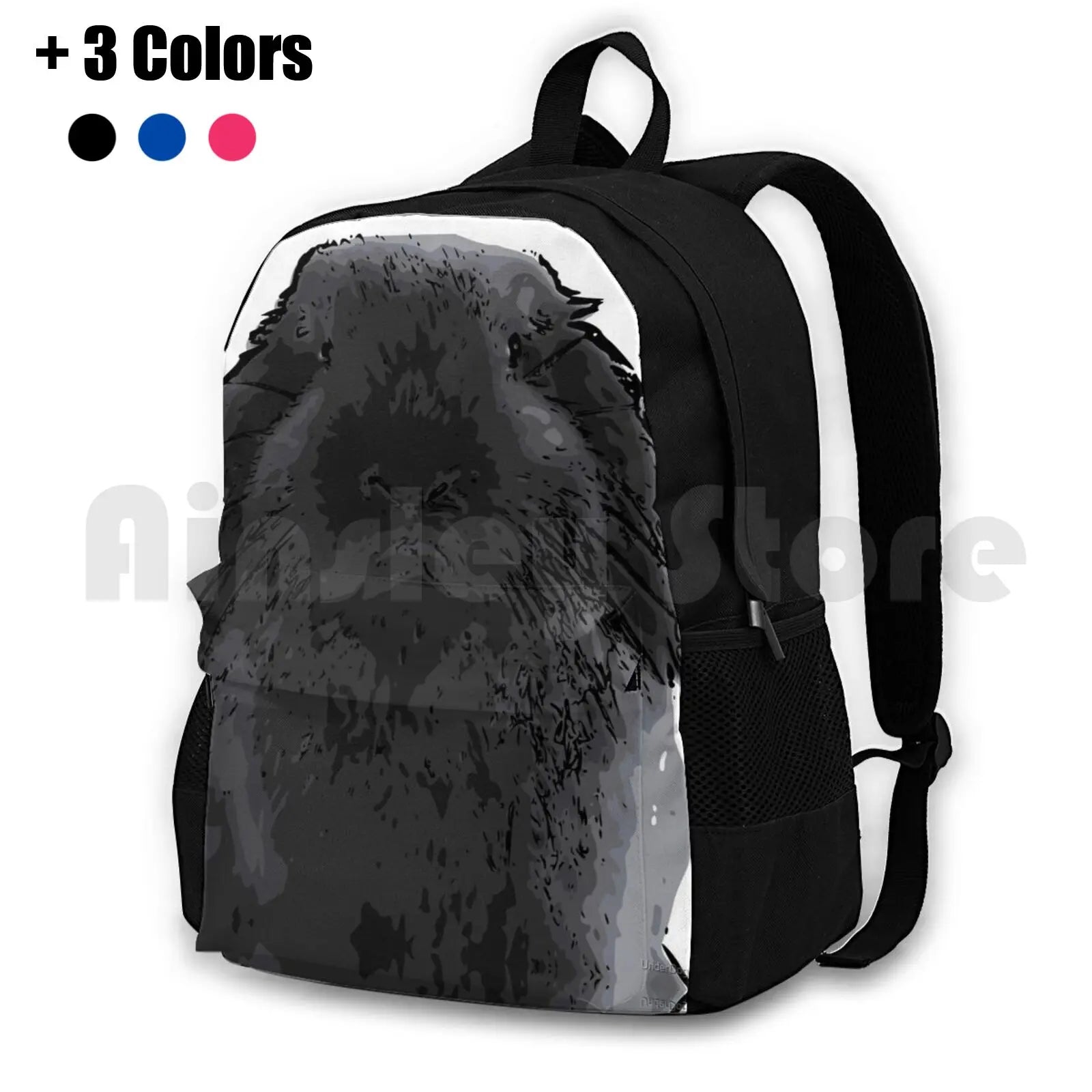 Mini Lop Rabbit Bunny Lop Outdoor Hiking Backpack Waterproof Camping Travel