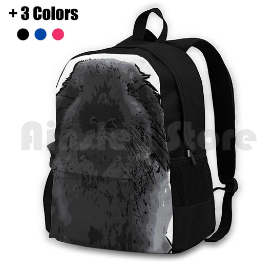 Mini Lop Rabbit Bunny Lop Outdoor Hiking Backpack Waterproof Camping Travel