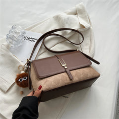Vintage Large Capacity Suede Shoulder Bag for Women
