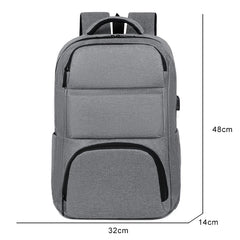 Men's Business Backpack 17'' Laptop Waterproof Travel Bag