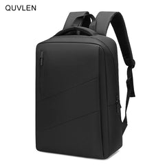 Men's Business Backpack USB Charging Waterproof Laptop Bag 15.6 Multi-function