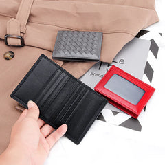 Card Holder Wallet Women Cow Leather Protects Case Coin Purse