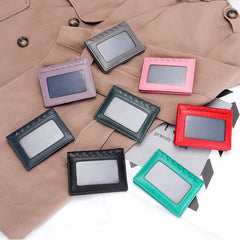 Card Holder Wallet Women Cow Leather Protects Case Coin Purse