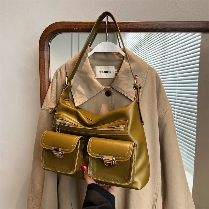 Leather Crossbody Bag for Women - Stylish and Practical Shoulder Handbag