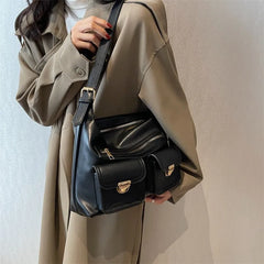 Leather Crossbody Bag for Women - Stylish and Practical Shoulder Handbag