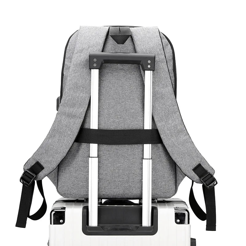 USB Charging Business Laptop Backpack for Men Large Capacity School Bag
