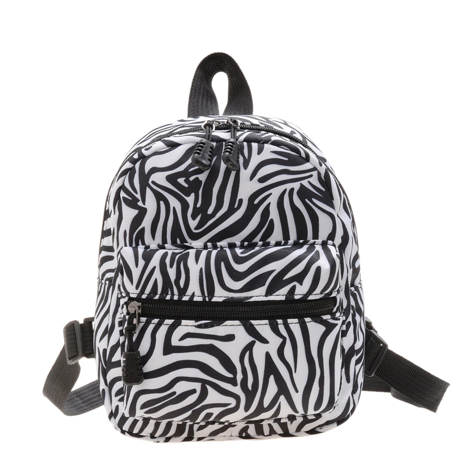 Butterflies Mini Backpack Women Girls Animal Print Double Zipper
