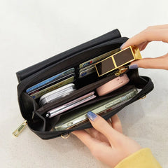Women's Touch Screen Crossbody Handbag with Shoulder Strap