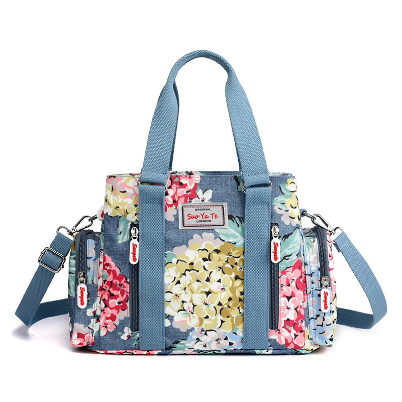 Buylor Nylon Women Shoulder Bag Waterproof Crossbody Bag Handbags Large Capacity