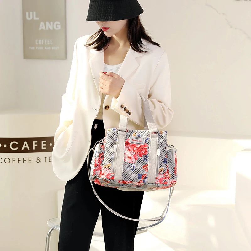Buylor Nylon Women Shoulder Bag Waterproof Crossbody Bag Handbags Large Capacity