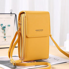 Buylor Soft Leather Wallets Women's Bag Touch Screen Cell Phone Purse Bags