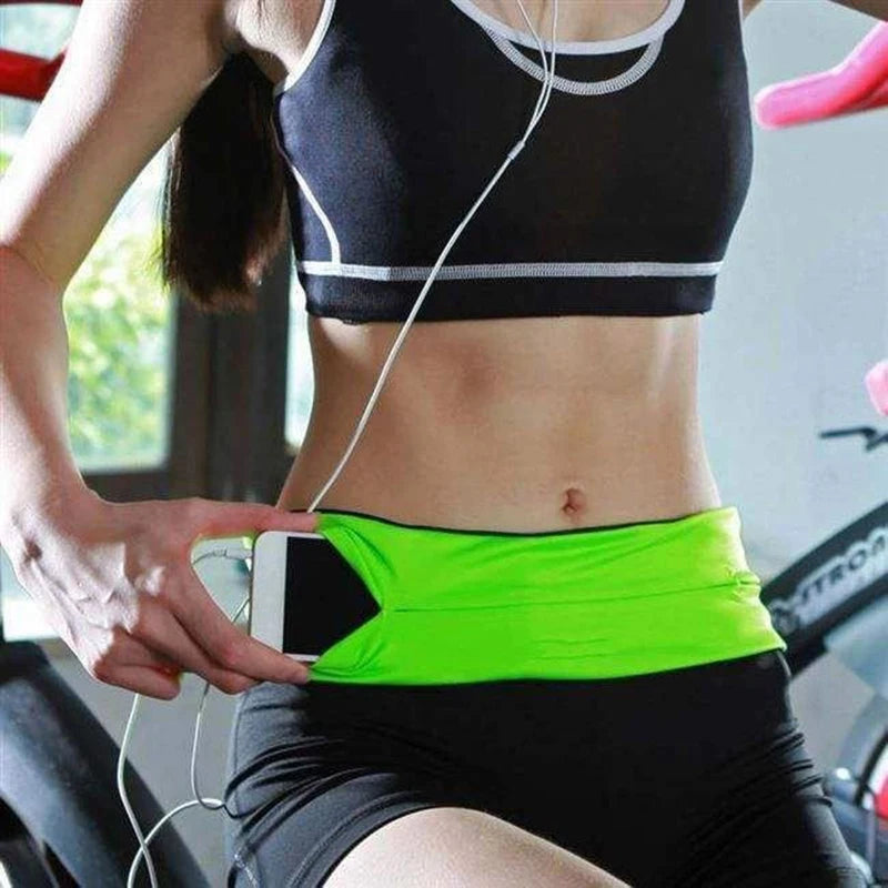 Buylor Sports Waist Bag Slim Running Belt Hands-Free Exercise Fanny Pack