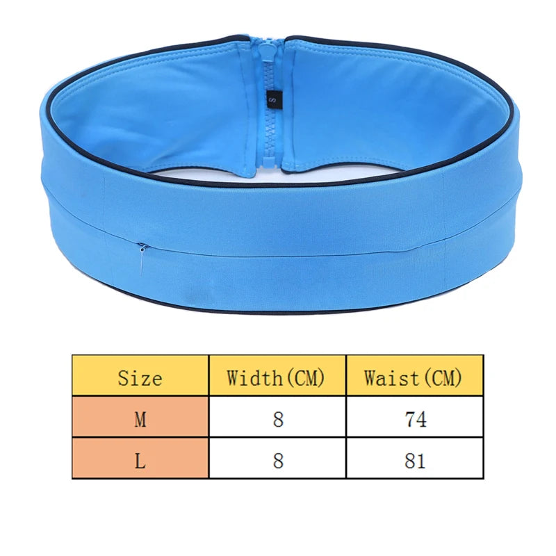 Buylor Sports Waist Bag Slim Running Belt Hands-Free Exercise Fanny Pack