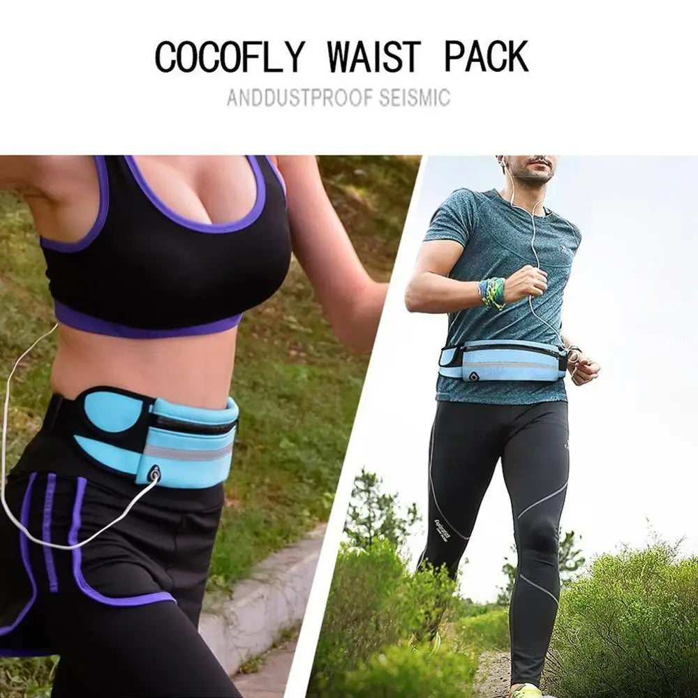 Buylor Sports Waist Pack Running Bum Bag Men Waterproof Fanny Pack Belt Bag
