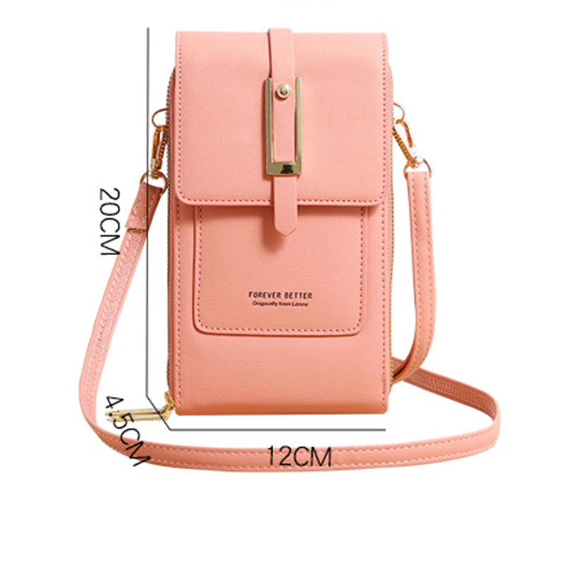 Buylor Touch Screen Shoulder Phone Bags Women's Bag Large Capacity