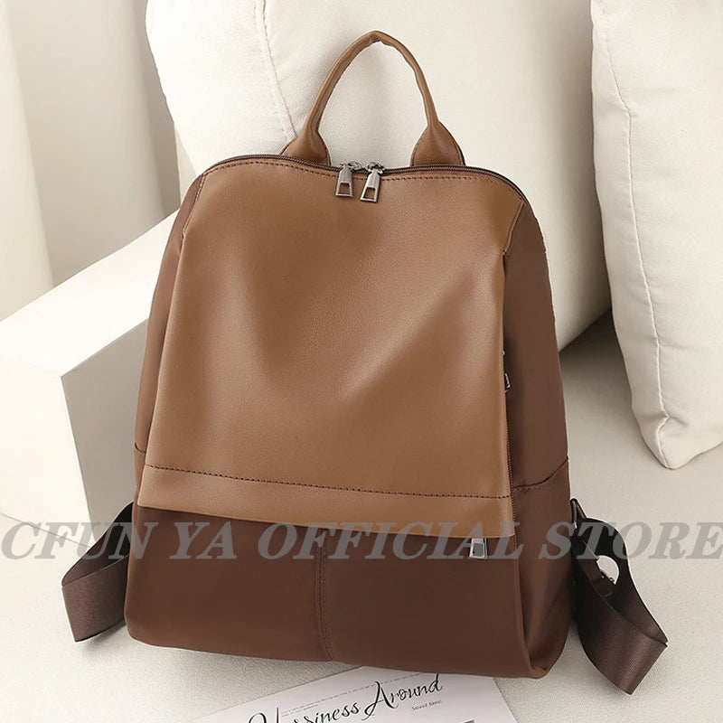 Women Backpack Mini Soft Oxford Bag Teen Girls Bagpack Travel Rucksack