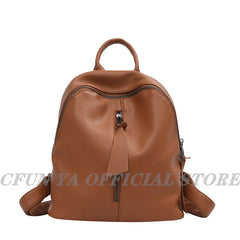 Women's Anti-theft Small PU Leather Backpack Shoulder Bag