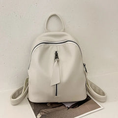 Women's Anti-theft Small PU Leather Backpack Shoulder Bag