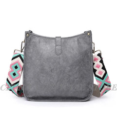 Soft Leather Travel Shoulder Bag for Women Teenager Girls