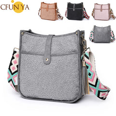 Soft Leather Travel Shoulder Bag for Women Teenager Girls