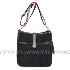 Soft Leather Travel Shoulder Bag for Women Teenager Girls