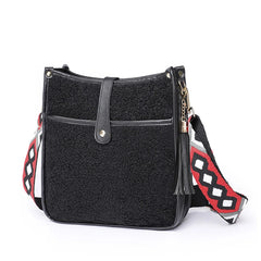 Soft Leather Travel Shoulder Bag for Women Teenager Girls