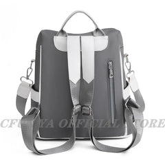 Preppy Style Women Backpack Nylon Schoolbags For Teenage Girl
